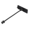 Fish Finder Mounting Plate with Extension Hose Universal Electronic Fish Finder Mount Bracket with Hex Interface for