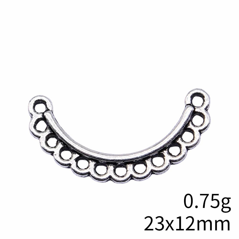 Gifts For Women Jewelry Findings & Components Curved Necklace Connector Accessories Parts Women's Bags Accessories