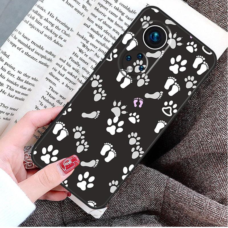 Dog foot print Paw Colorful Pattern Case For Honor Magic 5 6 7 8 Pro Honor Win RT X9d X9c X9b X9a X8c X8b 50 70 90 400 200 Lite