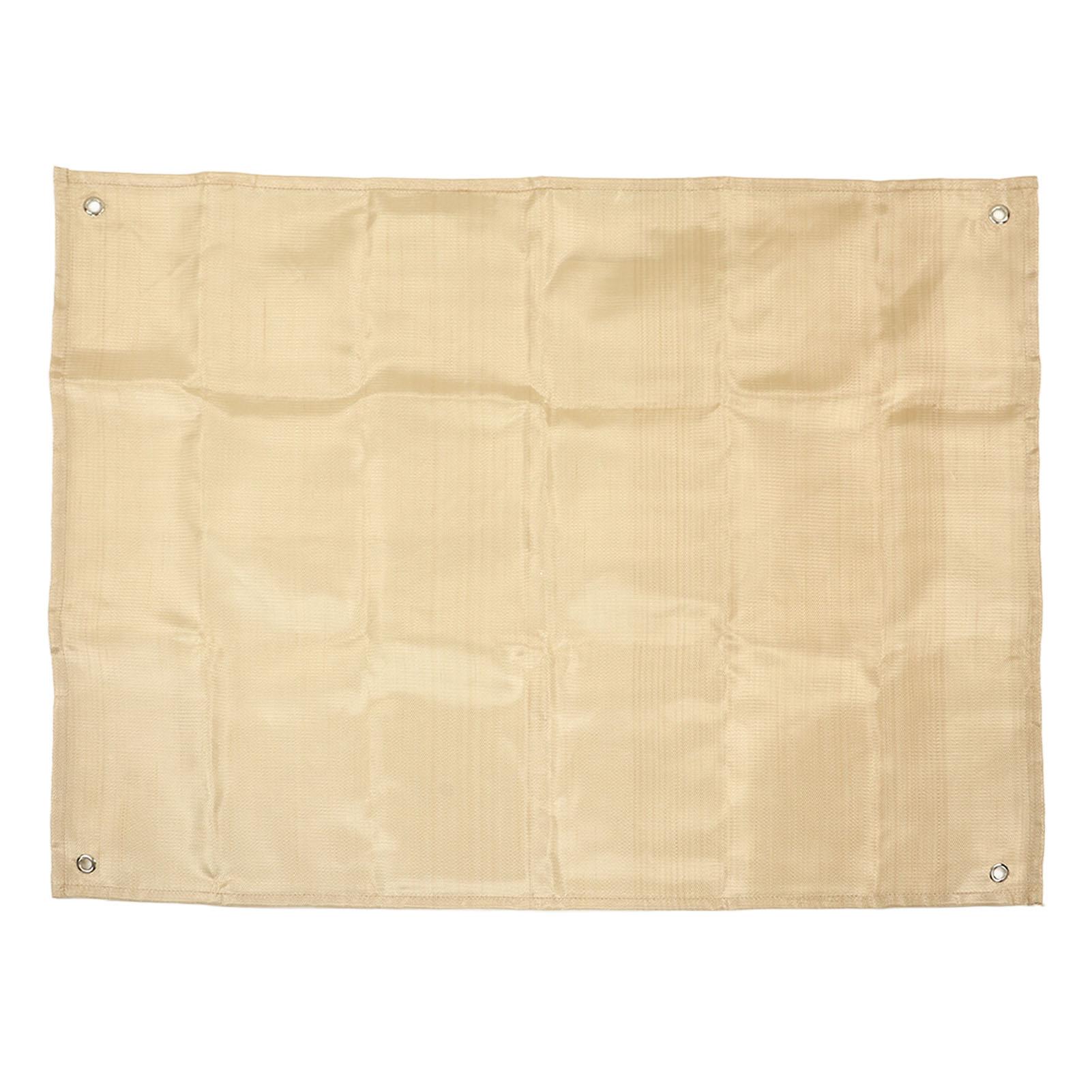 Кемпинговая огнеупорная ткань из стекловолокна предотвращает ожоги, огнестойкий изоляционный коврик для кемпинга на открытом воздухе, пикника, барбекю