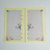 Lovely A6 Loose Leaf Notebook Refill Spiral Binder Index Inside Page Monthly Weekly To Do List Paper Stationery