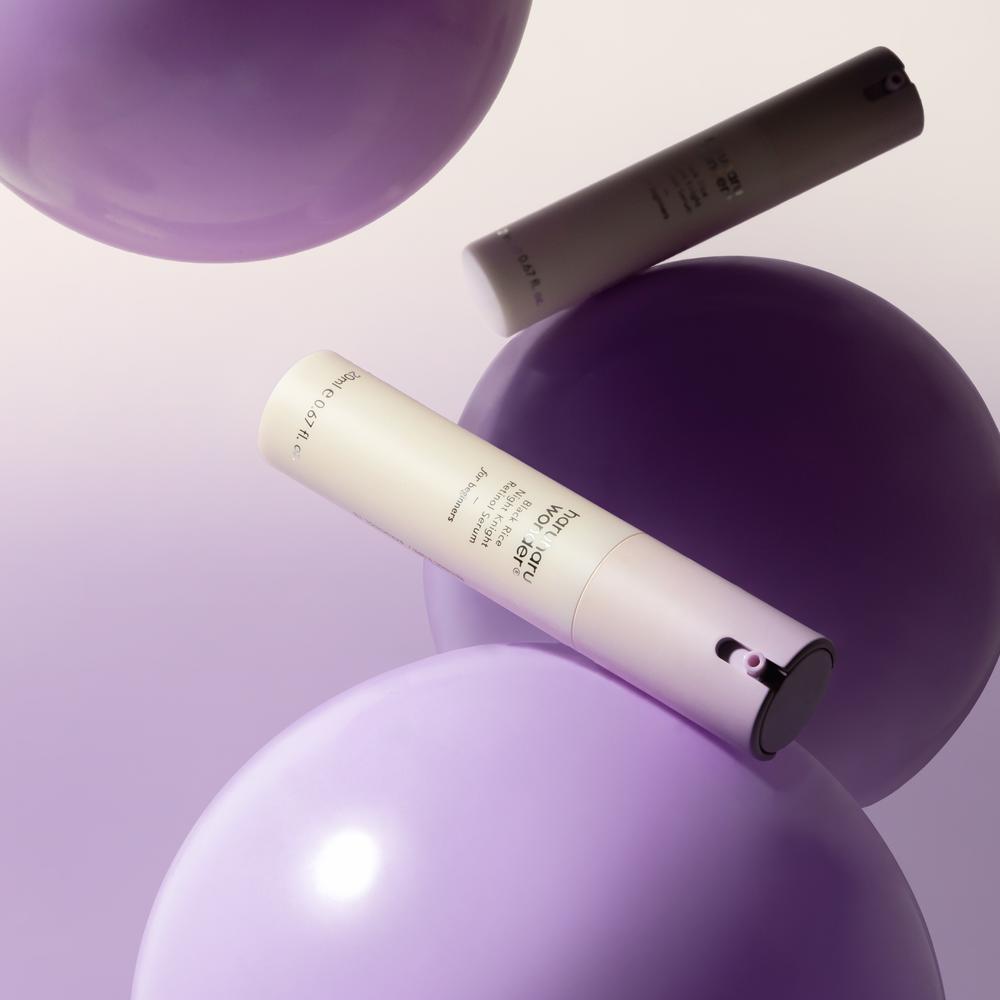 HARUHARU WONDER Black Rice Night Knight Retinol Serum 20ml - Serum Night Renew, Korean