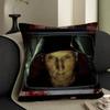Classic Horror Movie S-Saw Cushion Cover Inches Farmhouse Decor Home Throw Pillow Covers For Couch Decorations