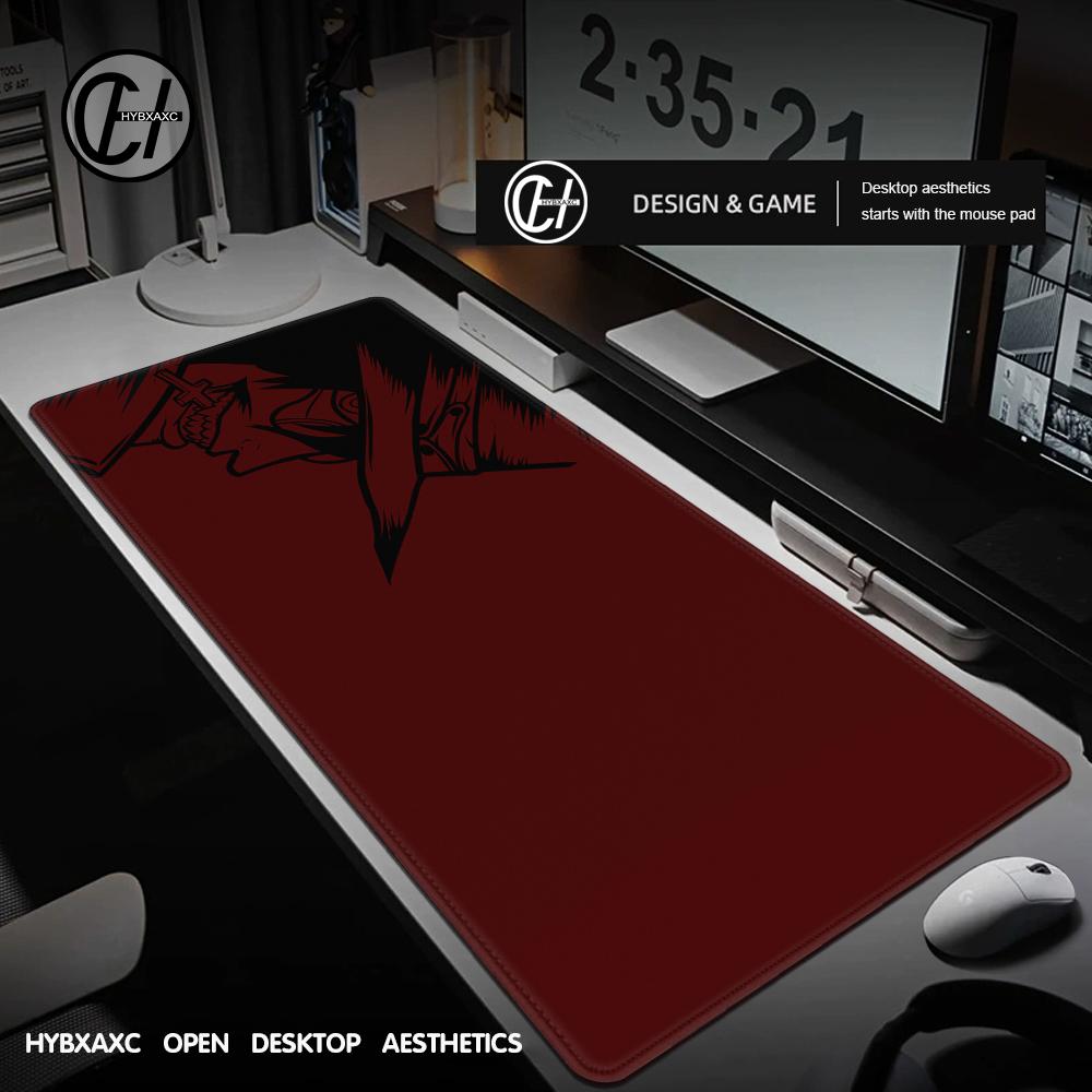 Anime Hellsing Alucard Mousepad Pad Gamer Carpet Computer Mouse Pad Anime Gaming mouse pad High Quality Game Mouse pad gift csgo