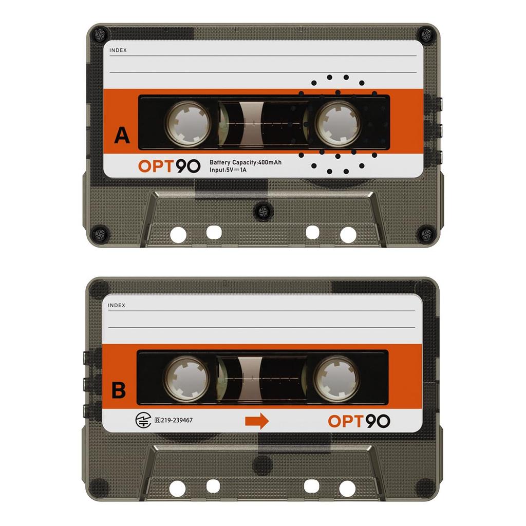 Cassette Opt Cassette Portable Bluetooth microSD Card TELEC Retro Mixtape Opt! Speaker, 90, Tape-Shaped Speaker, 5.3, Compatible, Certified, Speaker,