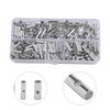 For Reliable Connections Non Insulated Connectors Bulk Wire Connectors Box Net Weight 58.595g For Home Appliances