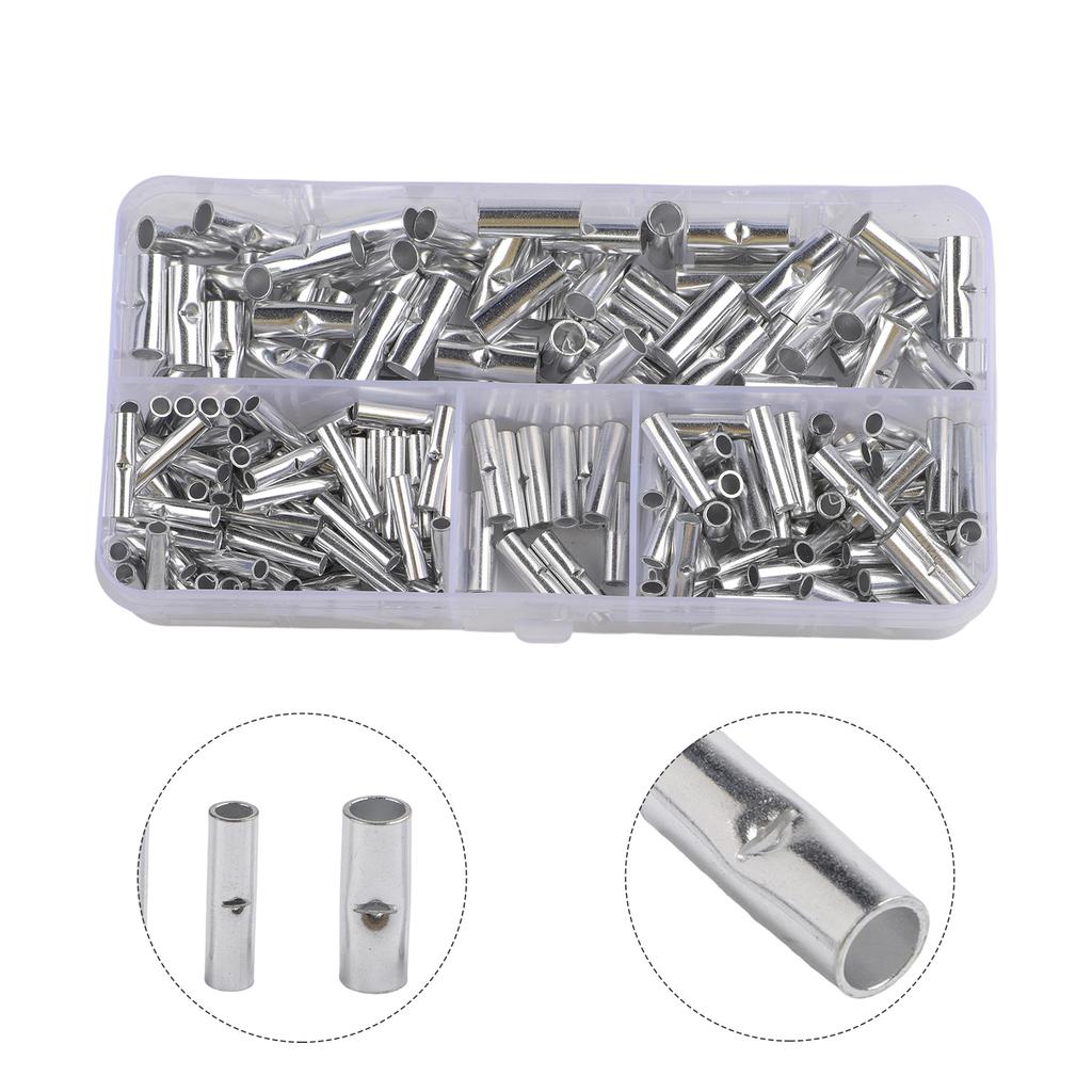 For Reliable Connections Non Insulated Connectors Bulk Wire Connectors Box Net Weight 58.595g For Home Appliances