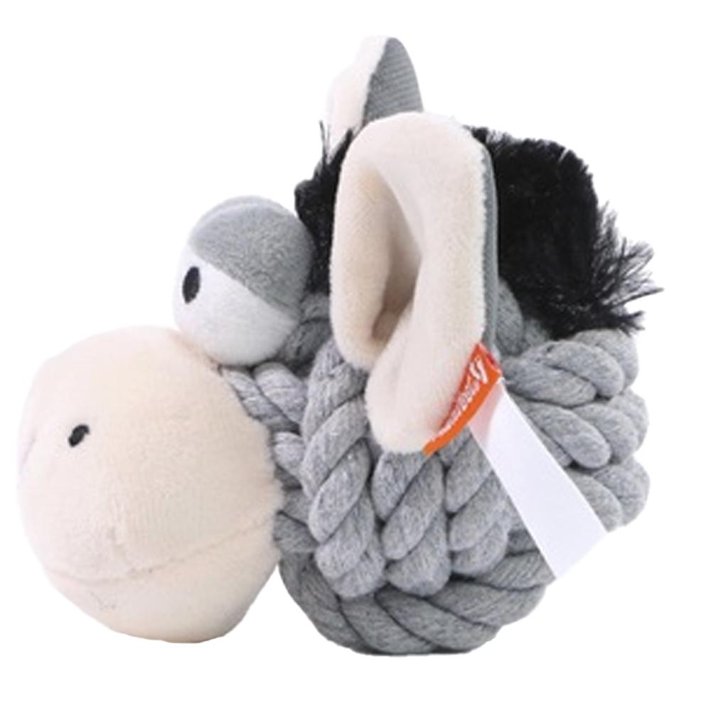 Mbw MiniFeet Esel Seil Hundespielzeug
