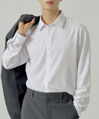 210EDIT Men'S Wrinkle-Free Freedom Shirt [White]_Cz5Sh100