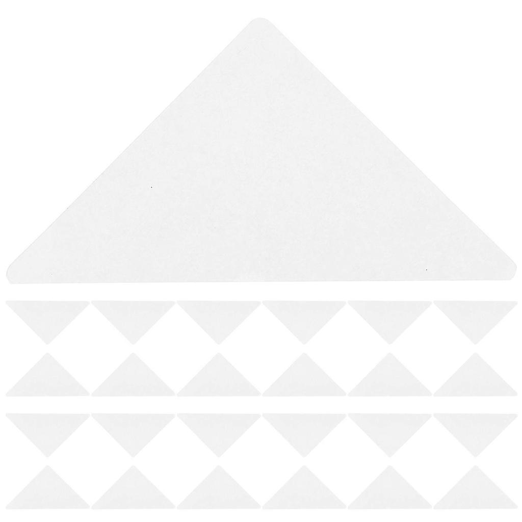 Men's Collar Stays 90Pcs Triangle Shape For Formal Wear Shirt Collar Support Quick Attachment