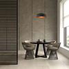 Suspension décorative 1xE27 23W IP20 – Métal noir