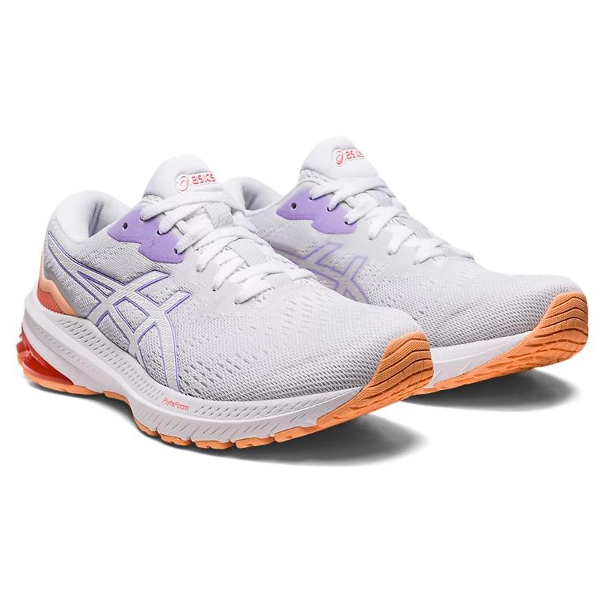New Asics GT 1000 11 'White Violet Peach' Women's 1012B197-102