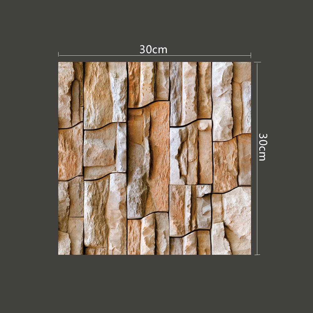 10 Stück 30*30cm selbstklebende Anti-Fliesen-Wandaufkleber, Marmor-Badezimmer-Bodenaufkleber, wasserdichte PVC-Wand für Schlafzimmer und Wohnzimmer