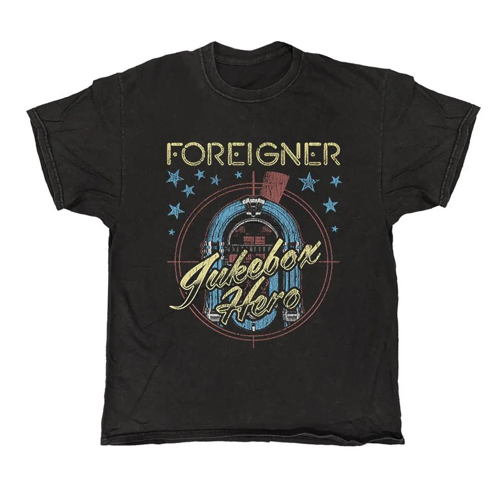 Vintage Foreigner Jukebox Hero Tshirt All Size S to 5XL UR333 Unisex T-Shirt