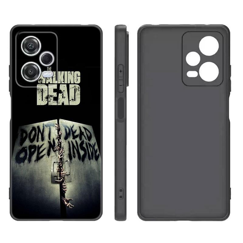 

Черный силиконовый чехол для телефона The Walking Dead для Xiaomi Redmi Note 9 10 11 11S 11T 12 13 Pro 5G Plus 9S 10S 12S Redmi Note 13 Pro 4G