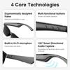 Anti-Touch-Technologie Intelligente Audio-Brille Offenes Ohr Design Bluetooth-Sonnenbrille Unisex