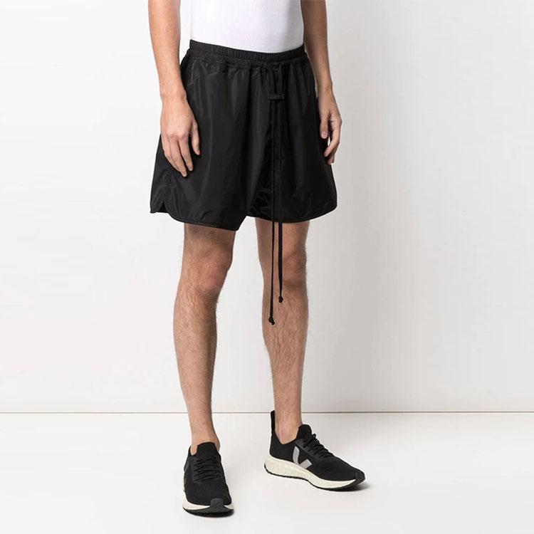 Fear of God Track Short Black Men Bottoms FG40024MNY-001