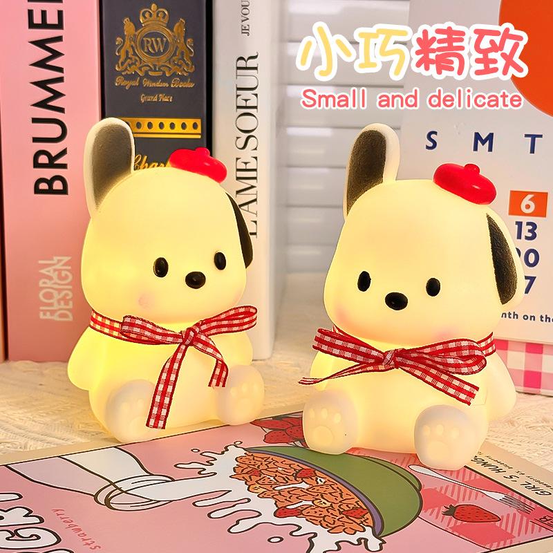 Pacha Hund Nachtlicht Niedliches Stimmungslicht Studenten Dekorative Tischlampe Schlafzimmer Nachttischlampe Ornament