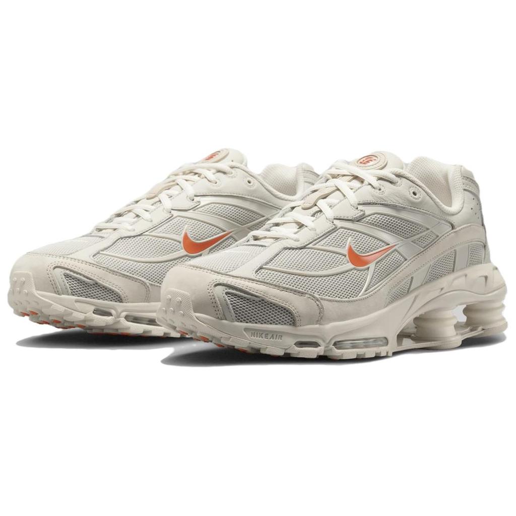 Nike Shox Ride 2 Light Bone Unisex Sneakers Cream Turf-Orange HQ5412-072