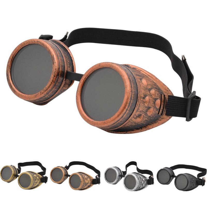 Motorcycle Retro Steampunk Glasses Driver Gothic Sunglasses Protective Glasses Decorations Multiple Models Dress Up Tool