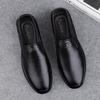 Fashion Luxury Brand Men Handmade Genuine Leather Loafers Shoes Casual Driving Flats Slip-on Shoes Men High Quality Business Comfy Shoes