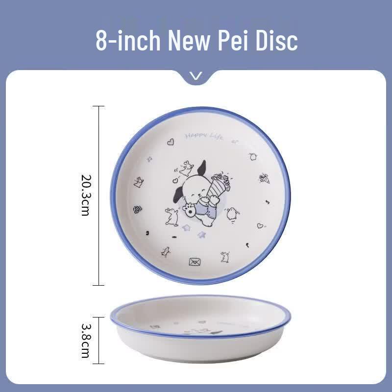 Youluo Cute Cartoon Ceramic Tableware Set