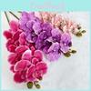 Simulated Plant Phalaenopsis Wedding Hotel Restaurant Decoration Props Ornament