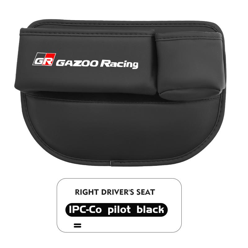 Car Seat Gap Storage Box Leather Organizer with Cup Holder For Toyota Crown GR GM Corolla YARIS Auris C-HR Hilux Vios Prius