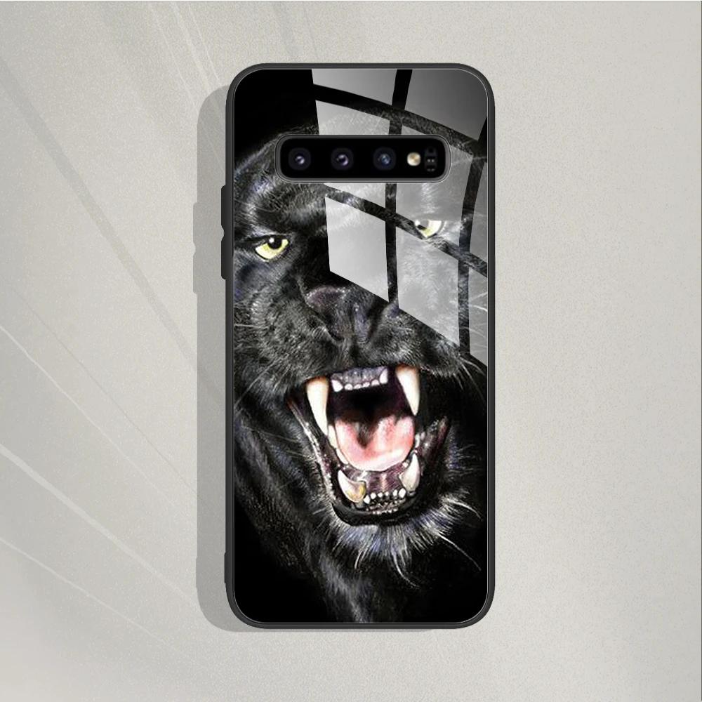 

For Samsung Galaxy S10 S 10 Plus S10E Case Shockproof Tempered Glass Case Hard Back Cover Funda For Samsung S10 Case S 10 Bumper Samsung S10 Plus