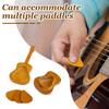 Guitar Pick Case Wood Guitar Picks Holder with Stand Easy to Use Guitar Pick Storage Box Easy to Carry Guitar Pick Storage Box