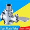 Minxi Foot-Operated Toilet Flush Valve