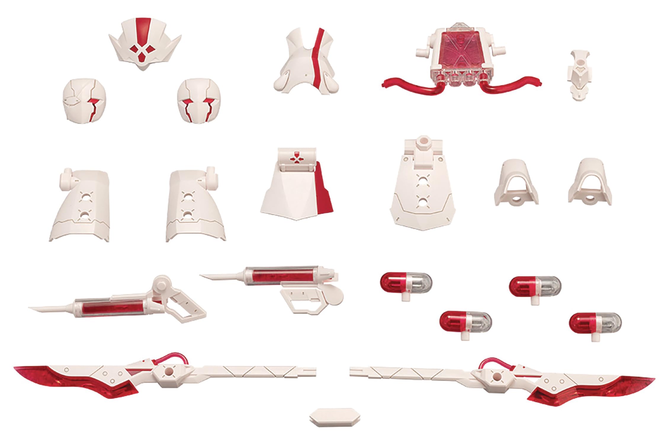 

Kotobukiya Megalomaria Unlimited Metamorphose Unit Egu Armor White Nurse Model Kit Universe