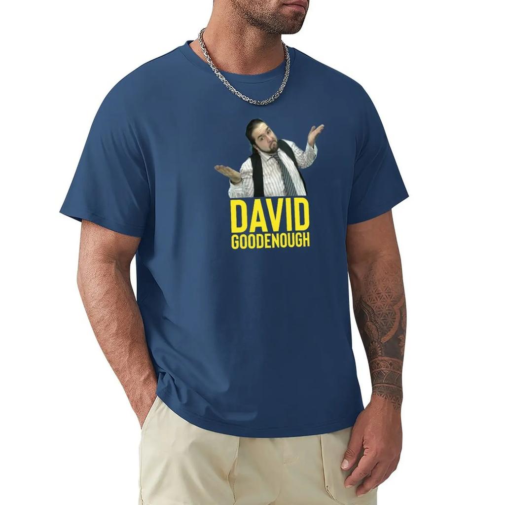 Attic Player  JdG David Goodenough TShirt Blacks Shirts Graphic Tees Customs T Shirts for Men
