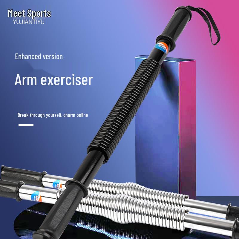 Adjustable Grip and Arm Strength Fitness Spring Stick