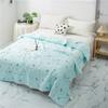New Gauze Cotton Cool Summer Quilt 1pc Single Bed Double Bed Is Machine Washable, Light and Breathable