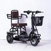 Prenosný 3-kolesový ELEKTRICKÝ MOBILNÝ SKÚTER, Skladacia pomôcka pre seniorov, Pohodlná jazda s košíkom, DOPRAVA ZDARMA