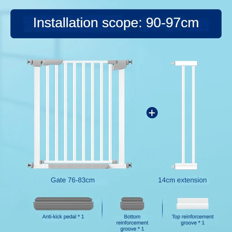 Children Safety Door Cat Enclosure Indoor Stairway Firm Strong Cats Fencing Safety Protection Pet Products Supplies Containment