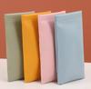 Minimalist Color Scheme Storage Pouch Portable Eyewear Case for Sunglasses Leather Eyewear Storage Pouch