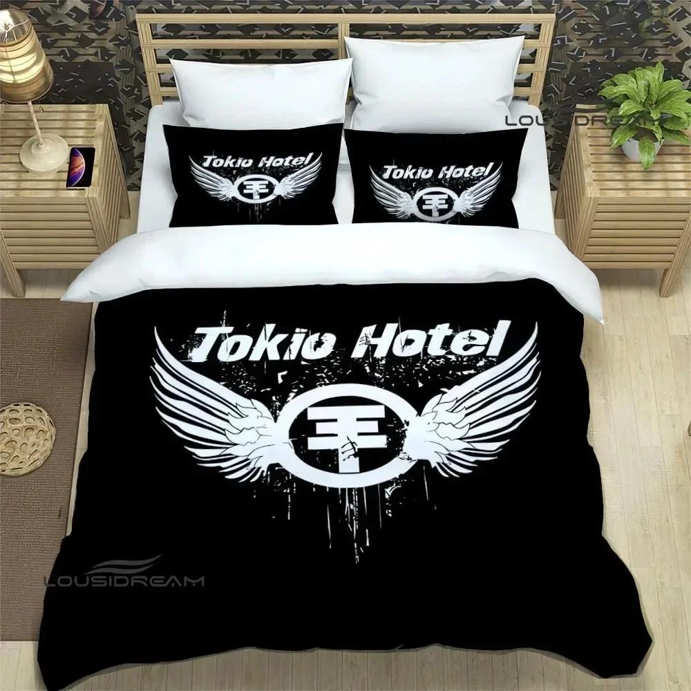 Tokio Hotel band printed Bedding Sets exquisite bed supplies set duvet cover bed comforter set bedding set luxury Birthday Gift