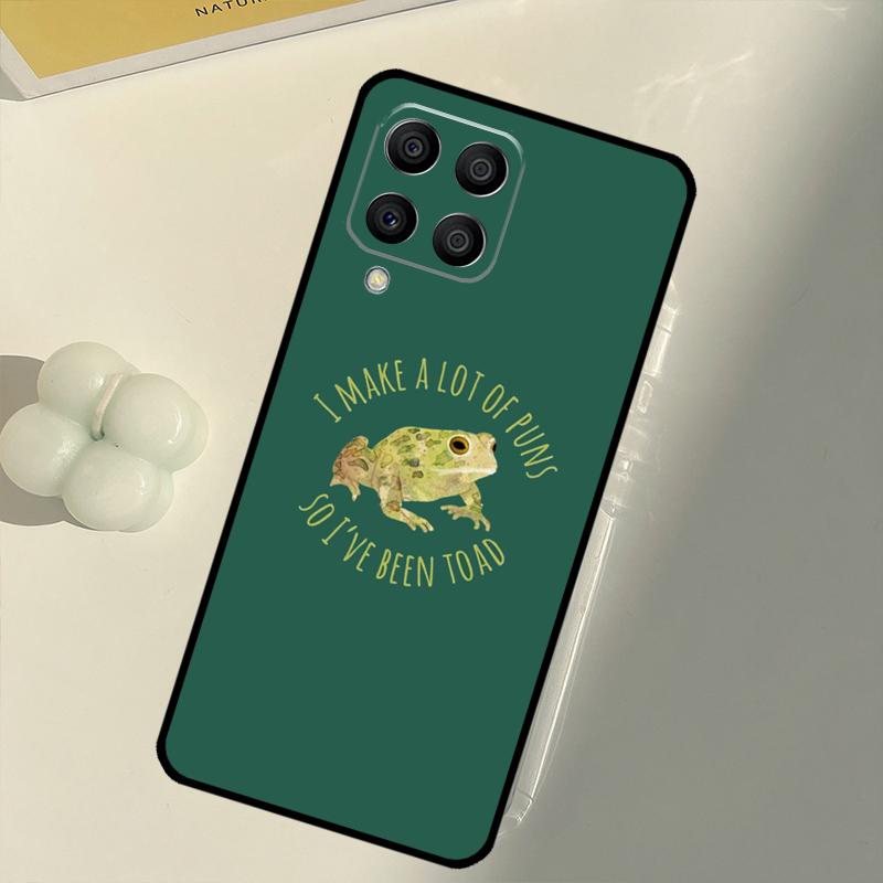 Cartoon Frogs For Samsung Galaxy M16 M06 M12 M55 M15 M35 M14 M34 M54 M11 M21 M31 M13 M33 M53 M32 M52 Case