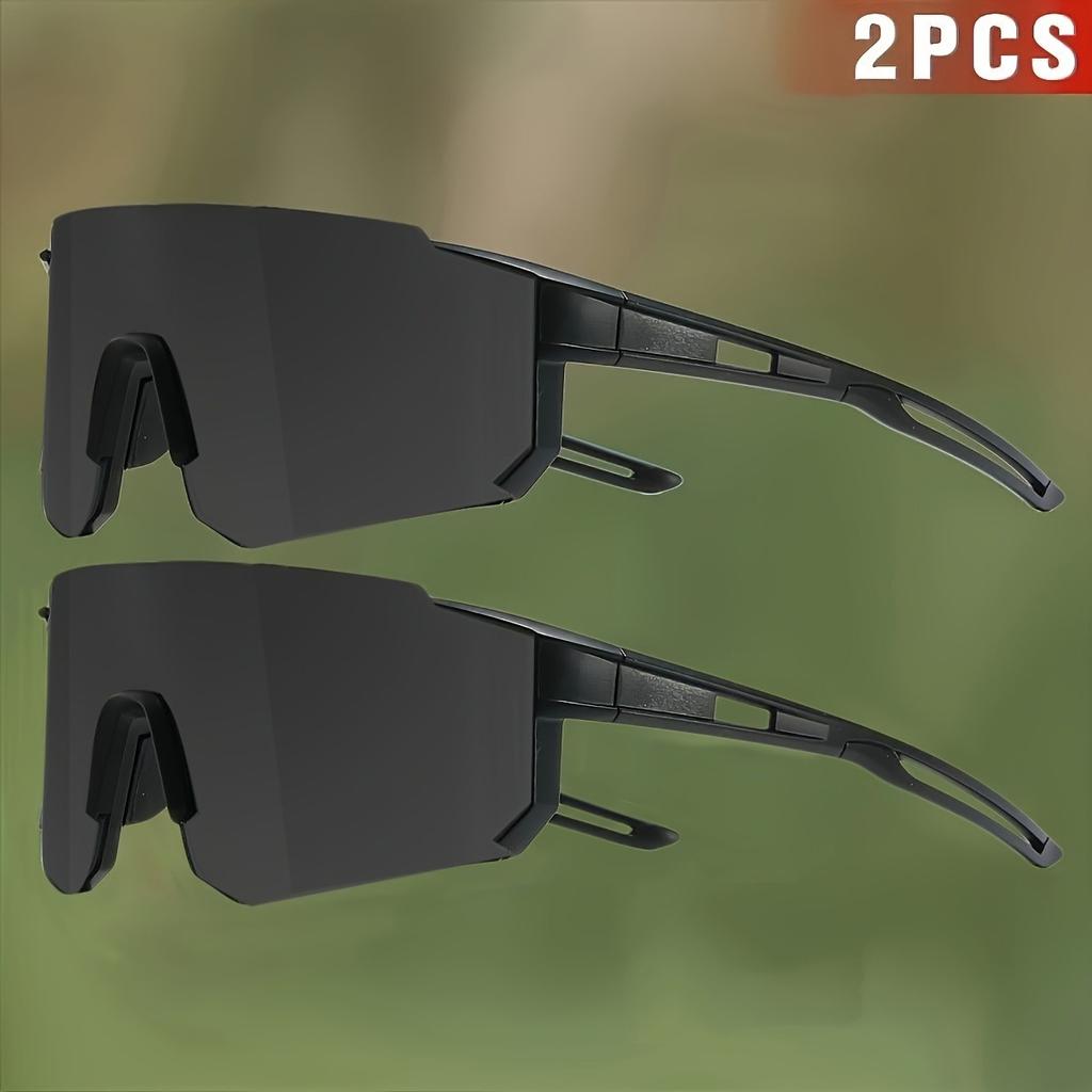 2 Pack Men's and Women's Ultra Light Frameless Fashionable Glasses Vibrant Lens Colors Suitable for Daily Wear