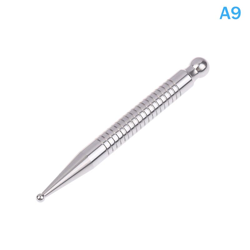 1Pcs Acupuncture Pen, Facial Reflexology Tools Stainless Steel, Trigger Point Massager Tool, Deep Tissue Massage Tool