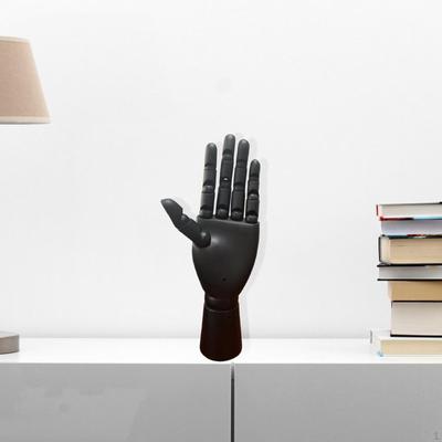 Flexible Wooden Hand Model Moveable Artists Manikin Figure 10 Inches Left for