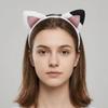 Korean Style Cat Ears Headband Thin Hair Hoop Funny Headwear  Gift