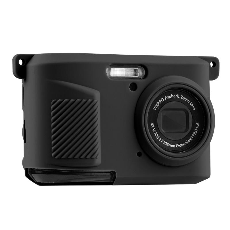 Premium Silicone Protective Cover For PIXPRO FZ45 Camera Case Shockproof Shell Durability Case with Shoulder Strap