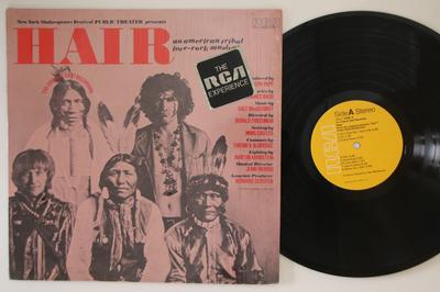 LP Record VARIOUS - Hair - The American Tribal Love-roc ANL10986 RCA VICTOR 1973 US Soundtracks & Musicals Used