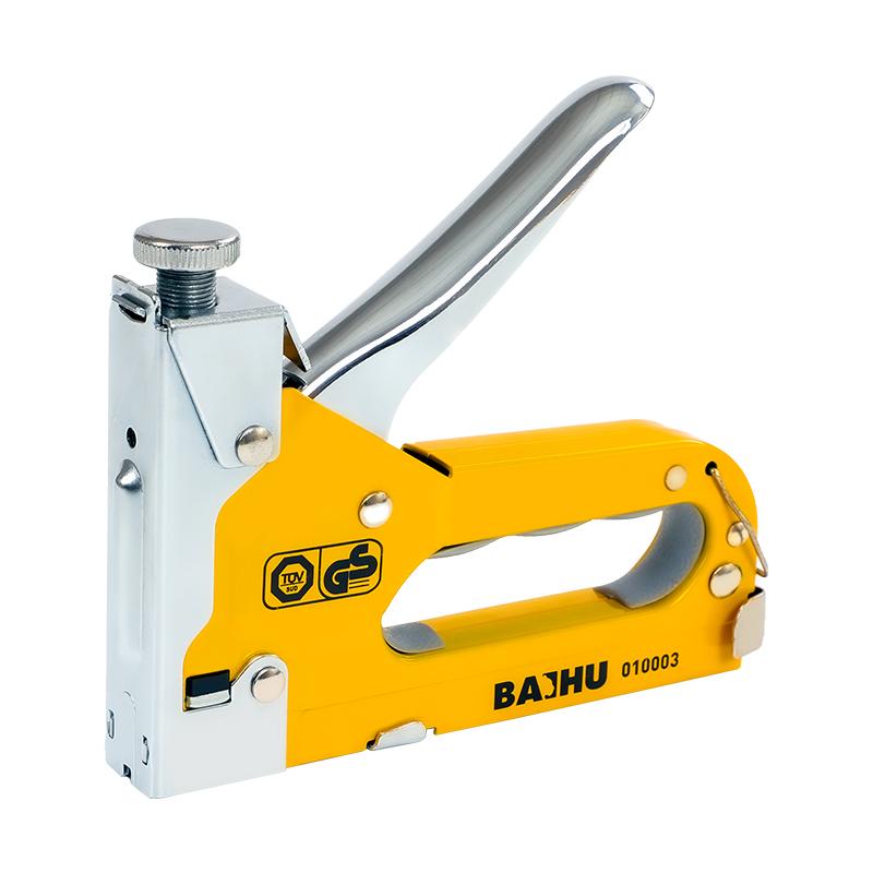 3 In 1 Nail Gun DIY Furniture Construction Stapler Upholstery Staple Gun for Wood Light Duty Decor Carpentry Tools