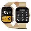 2026 New Smart Watch 1.69" Color Screen Full Touch Fitness Tracker Bluetooth Call Smart Clock Ladies Smartwatch Men Women