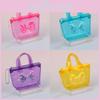 Transparent Pvc Butterfly Heart Coin Wallet With Waterresistant Design For Teen Gift