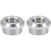 3/8 NPT Female Aluminum Weld On Bung Fitting 2PCS